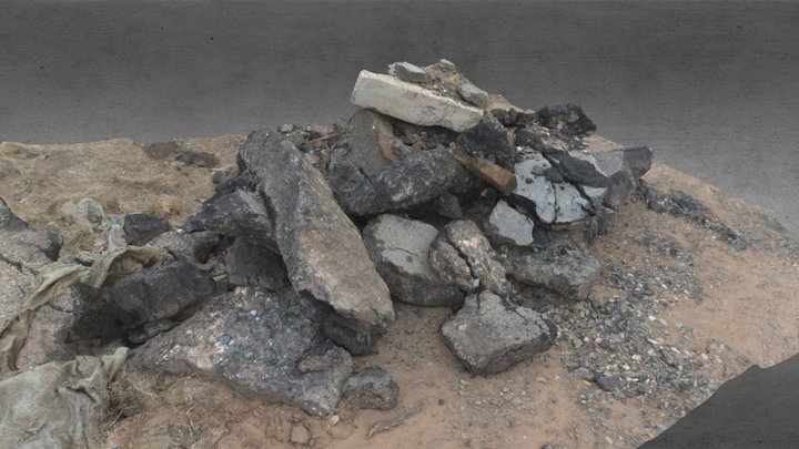 Asphalt Pile 3 3D Model