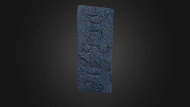 Grabados Rupestres Los Saltos - EL Hierro 3D Model