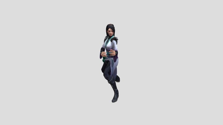 Sage (Fighting Stance) – Kostenloses 3D-Modell STL