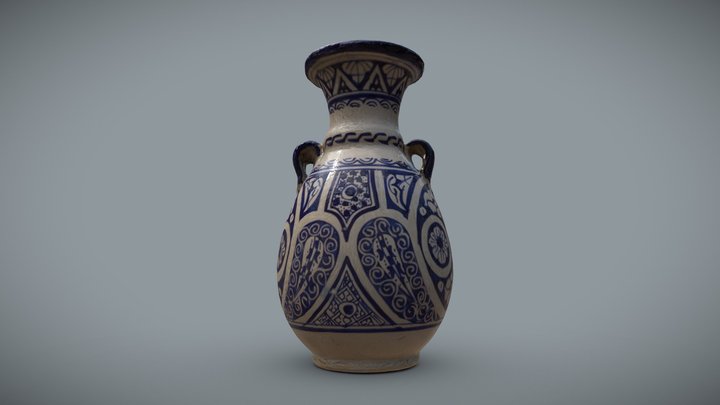Cántaro de barro 3D Model