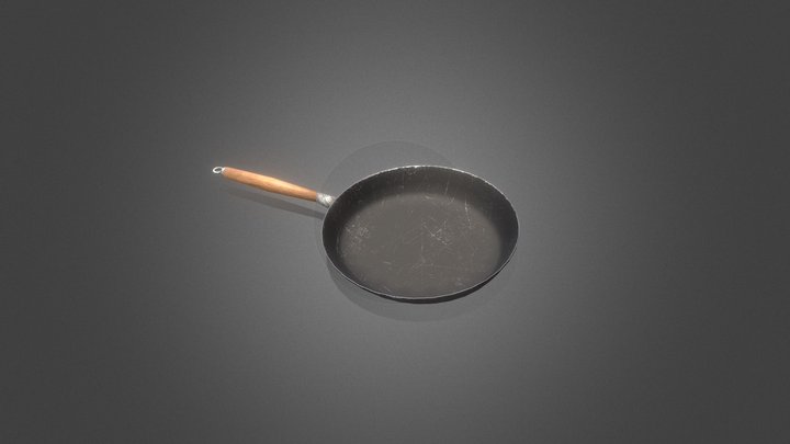 Frying pan 3D Model