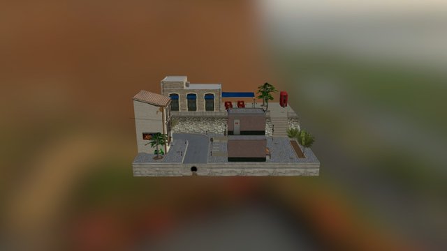Gibraltar - CityScene 3D1 3D Model