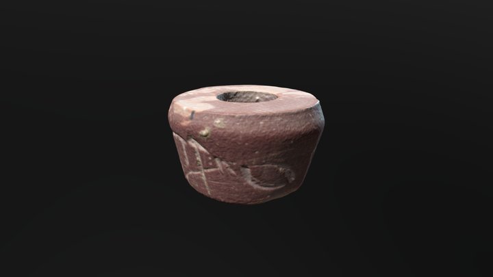 Early medieval spindle whorl from Czermno 3D Model