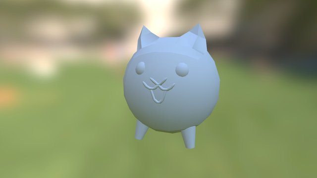 Battle Cats 3D Model