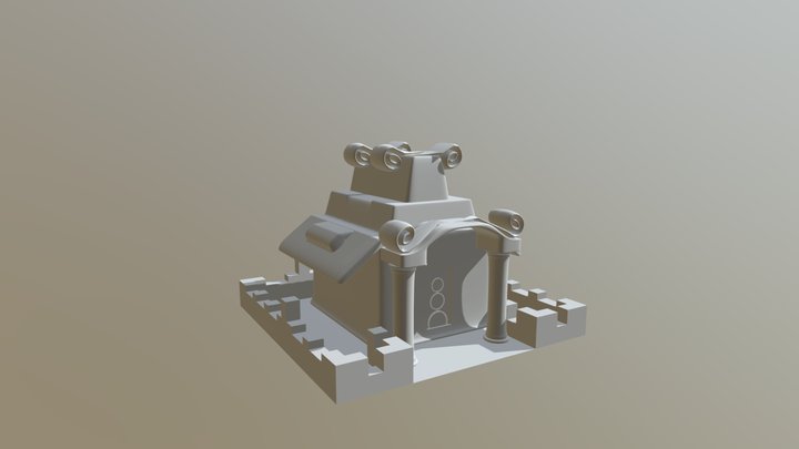 Christmas house 3D Model
