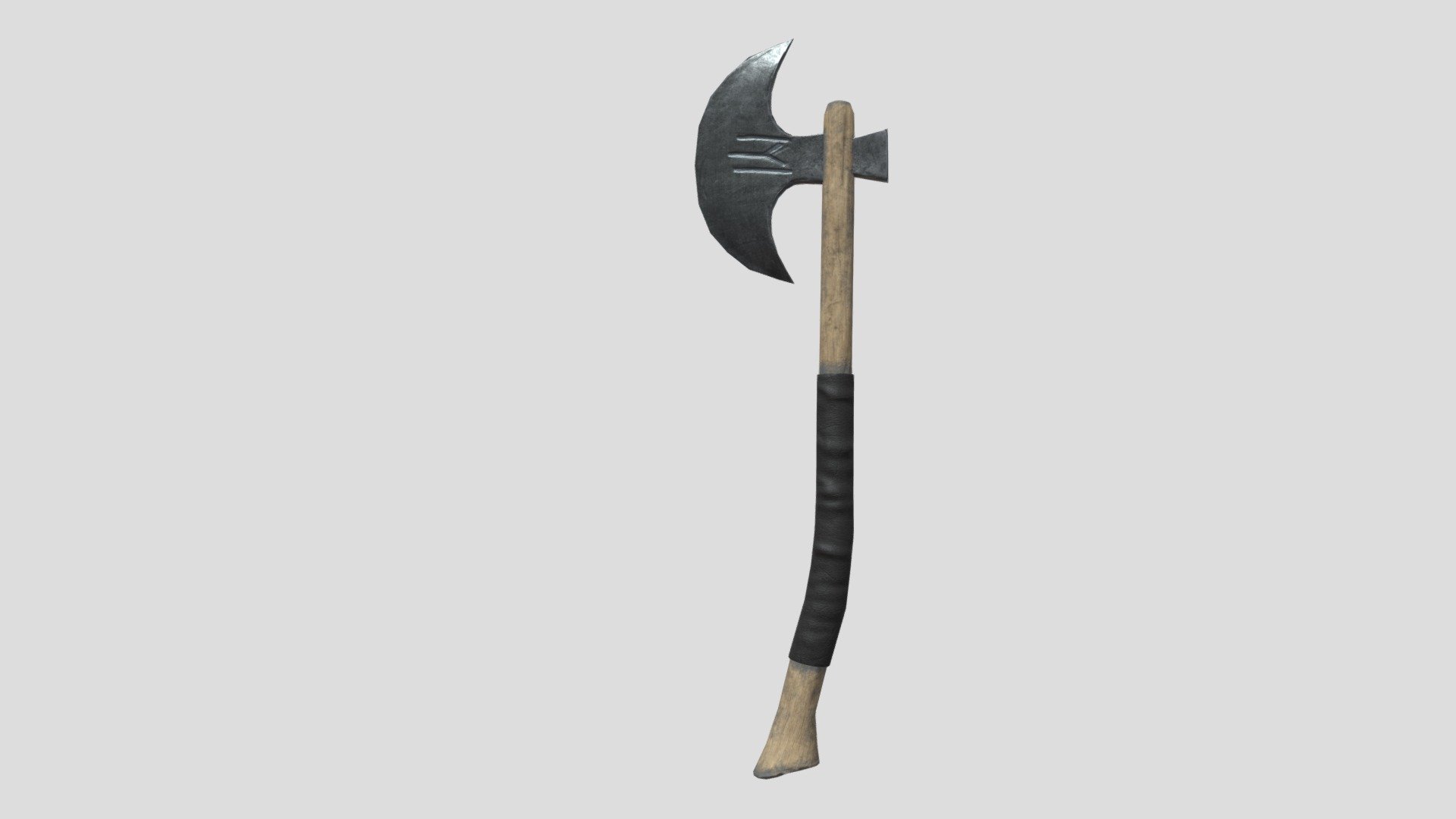 Turgut Alp Axe - low poly - Download Free 3D model by zubair498 ...