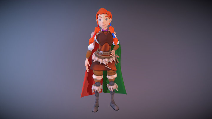 Kayla 3D Model