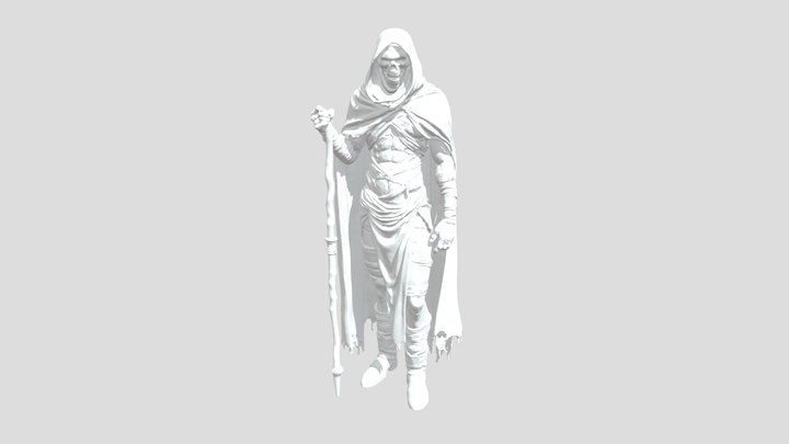 sci/fi evil mummy 3D Model