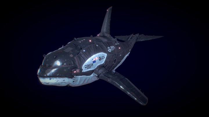 Black Fish 3D Model
