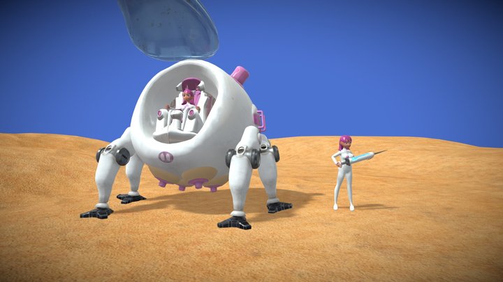 P.I.G. Medical Walker - CT6035 3D Model
