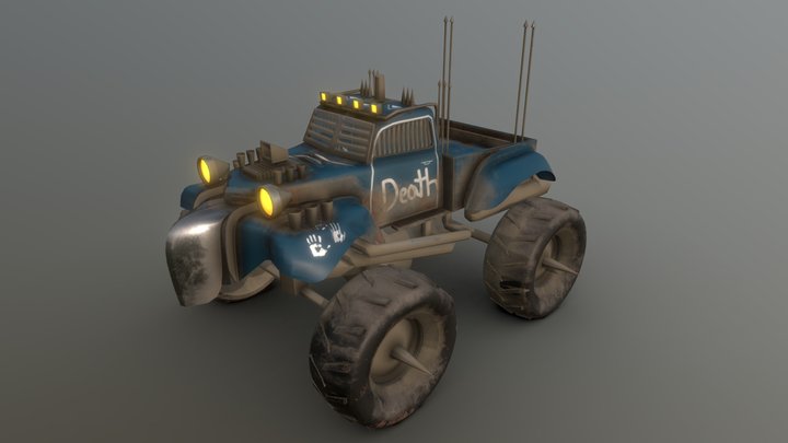 Truck Mad Riders 3D Model
