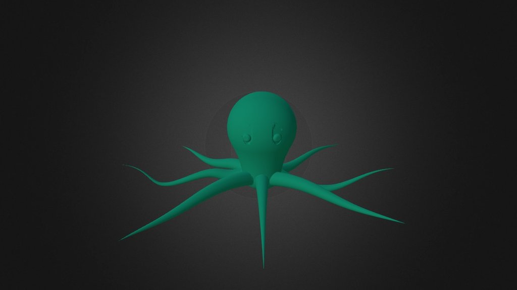 Octopus (Bruno) - 3D model by CVO Vilvoorde (@cvo_vilvoorde) [bd8fd6d ...