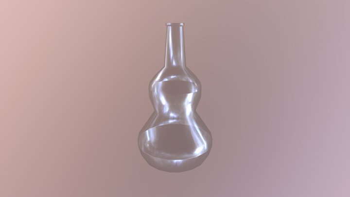 Water Potion Empty 3D Model