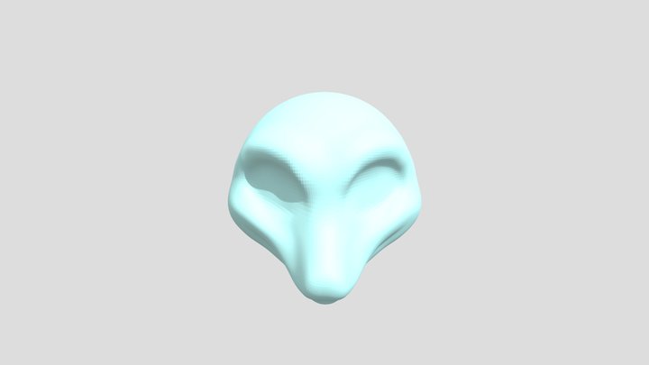 canine head 3D Model