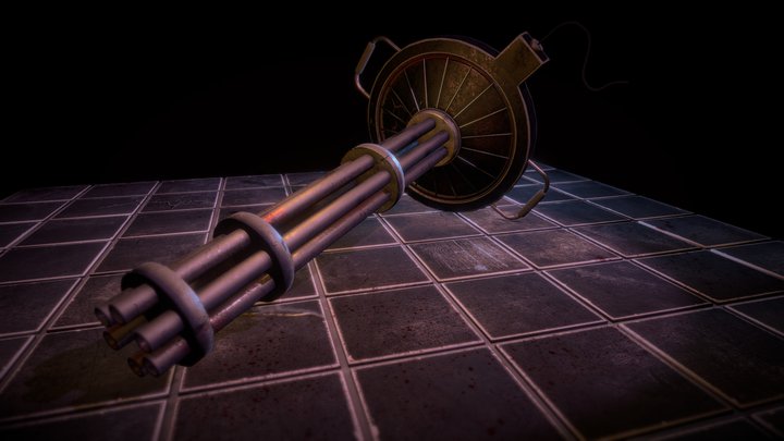 Serious Sam's Shield 3D Model