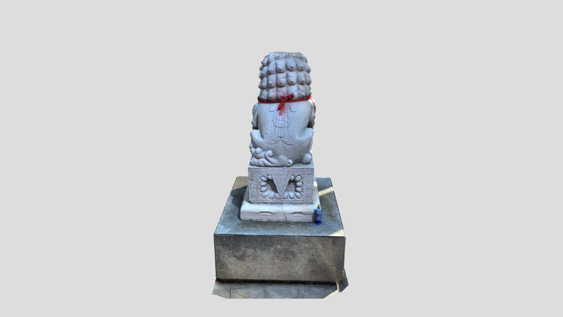 Chinese lion at the temple