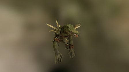 Grocodile 3D Model