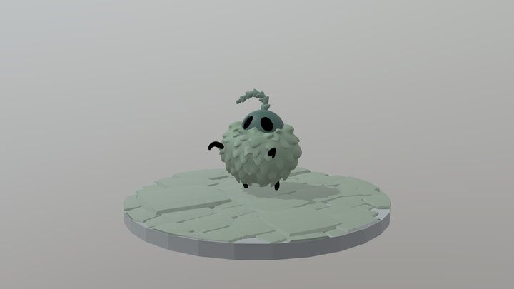 Hollow Knight #26 - Mosskin – Kostenloses 3D-Modell STL