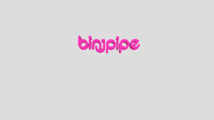 Binjpipe Logo 3D Model