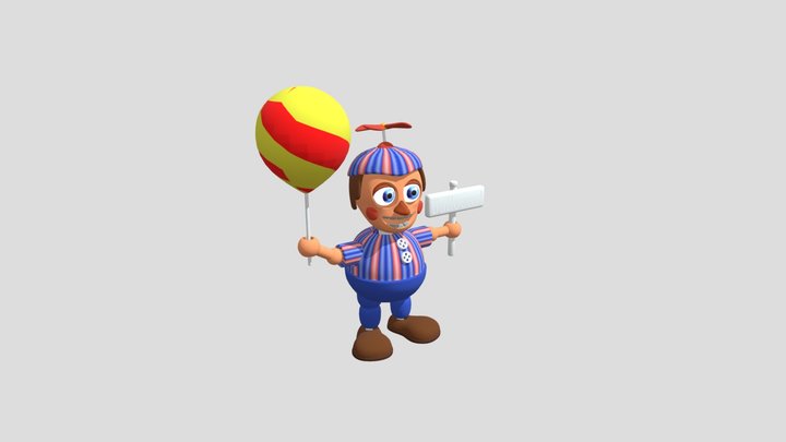 Balloon Boy TCG 3D Model