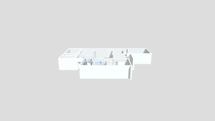 HOTEL CORTIJO BLANCO 3D Model