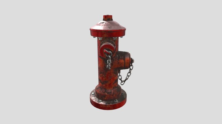 Fire Hydrant 3D Model