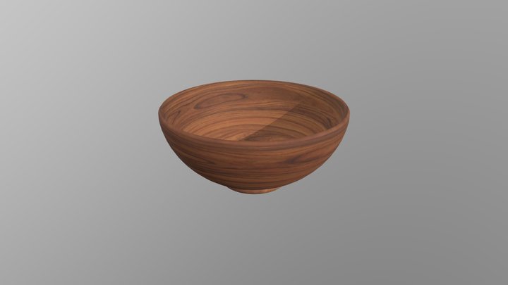 Empty Bowl 3D Model