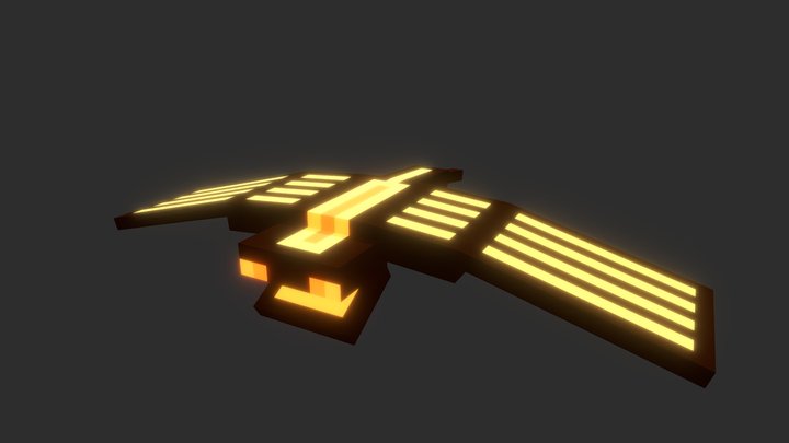 Phantom Nether Texture 3D Model