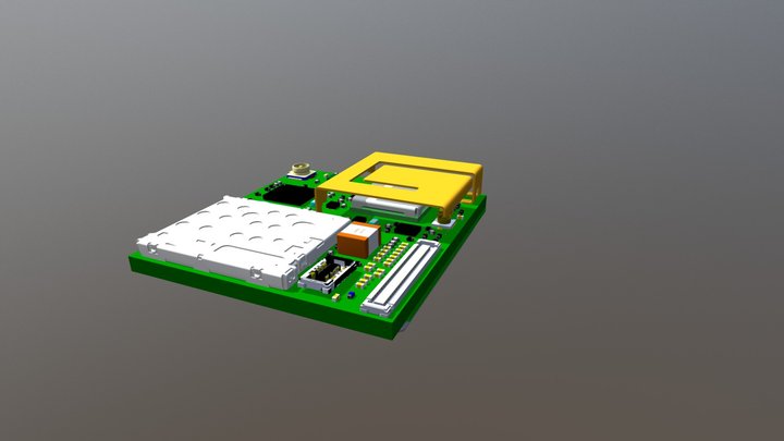 Gsm Module 3D Model