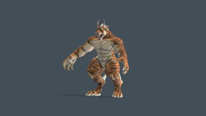 Creature ( School Project ) 3D Model