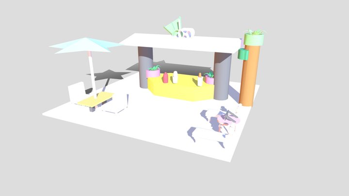bege3112 zoe 3D Model