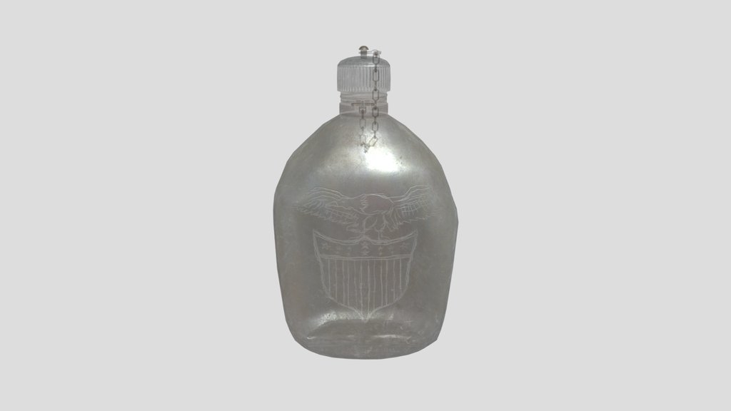 Trench Art Ww1 American Army Canteen