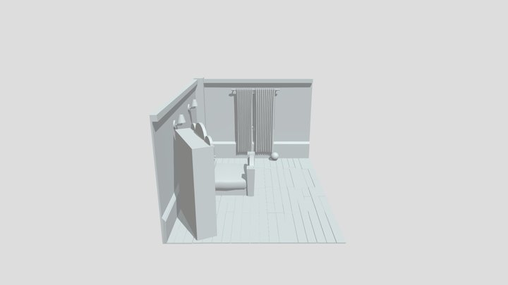Stylized Room 3D Model