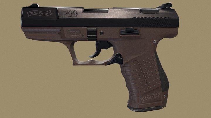 Walther_p99 3D Model