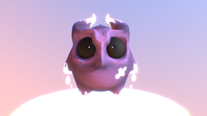 GoopOwlforSketchfab 3D Model
