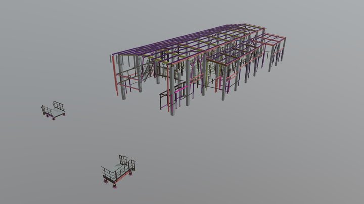 Амурский ГПЗ 3D Model
