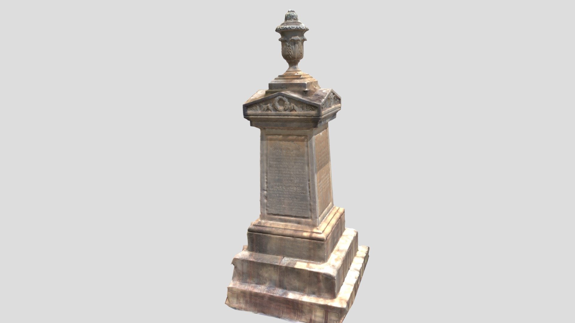 Carved Memorial - Emu Plains General Cemetery
