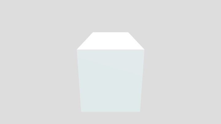 Writing Desk - Desk 3D Model