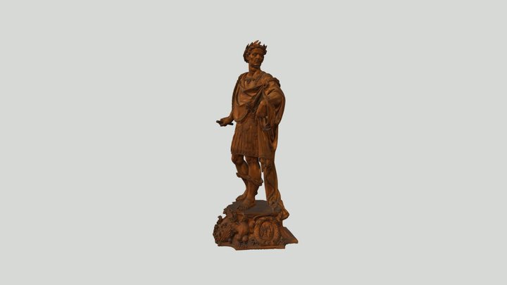 Statuette of Julius Caesar 3D Model