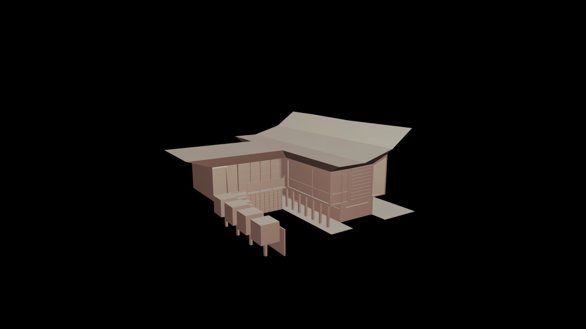 House Box Modeling - 3D model by dart.weider [bda01db] - Sketchfab