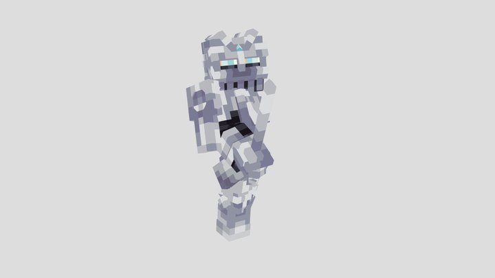 Silver chariot 3D Model