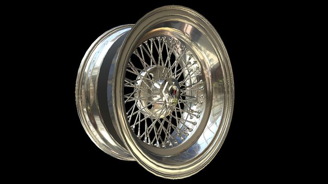 Wire rim 3D Model