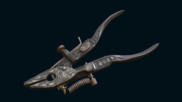 Vintage SawSetting Tool 3D Model