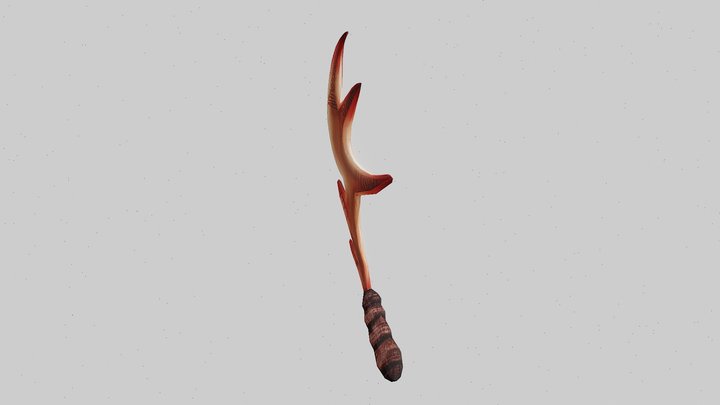 Lowpoly Weapon 3D Model