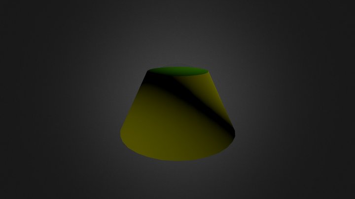 Tronc Cone 3D Model