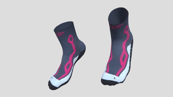 CH3ES MILK SOCKS 3D Model