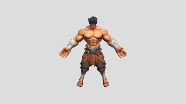 Mighty Warrior 3D Model