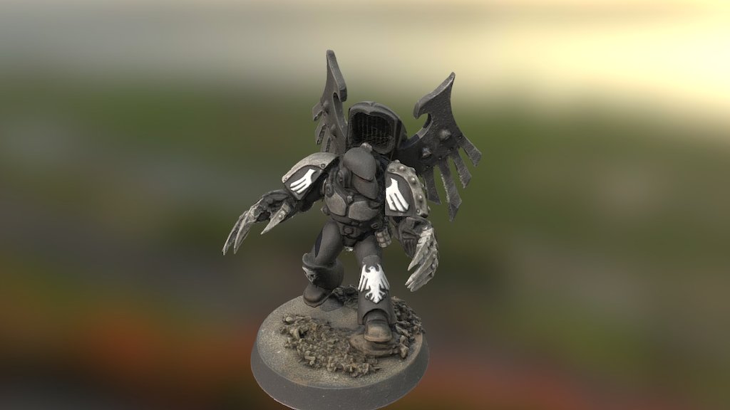 3D Printable Ravenous Hordes - Black Guard Veteran - Free Sample Model by  ResinWarfare