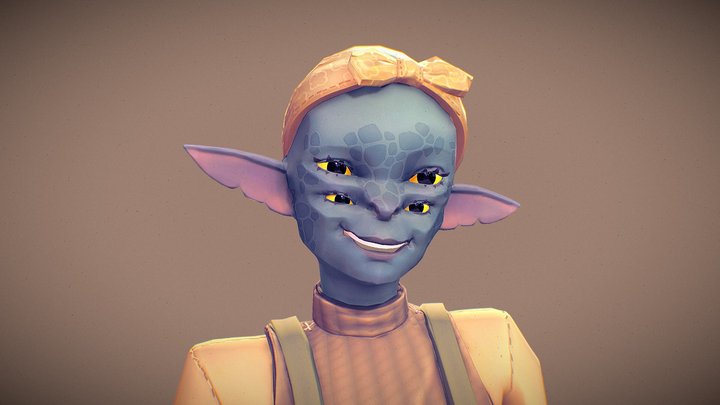 Olivine 🪐 3D Model