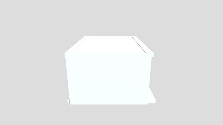 Youtuber room (no textures) 3D Model